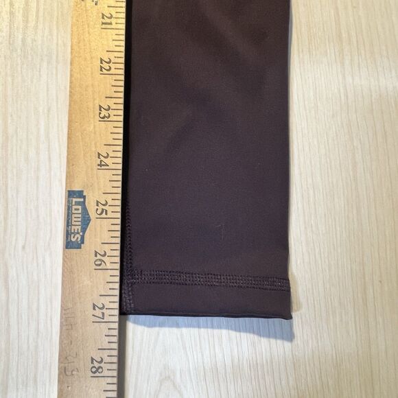 Nuuds XS Brown High Waisted Elevate Leggings Quality Capsule Gym Workout Yoga - Picture 10 of 12